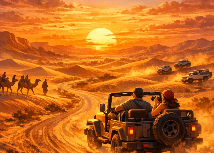 Jodhpur to Jaisalmer Road Trip: Scenic Views, Desert Safari & Travel Tips