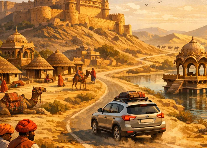 Jodhpur to Jaipur Road Trip – Heritage, Culture & Comfort