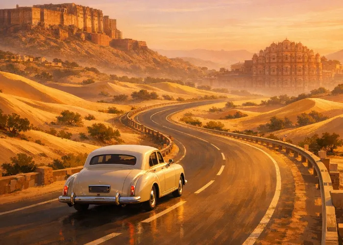 Scenic & Royal Journey: Jodhpur to Jaipur Travel Experience