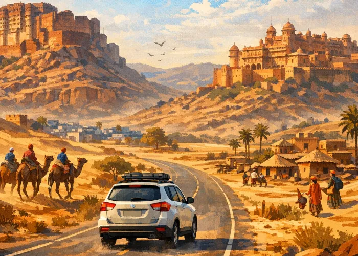 Jodhpur to Bikaner Road Trip – Culture, Forts & Desert Vibes
